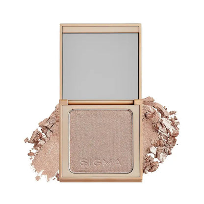 Sigma Beauty Highlighter Makeup – Illuminating Highlighting Powder for Face, Sheer Glimmer Face Highlighter for Cheeks, Cupid’S Bow, & Brow Bone