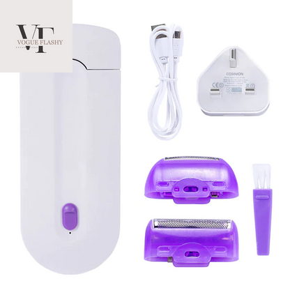 Professional Painless Hair Removal Kit Laser Touch Epilator USB Rechargeable Women Body Face Leg Bikini Hand Shaver Hair Remover